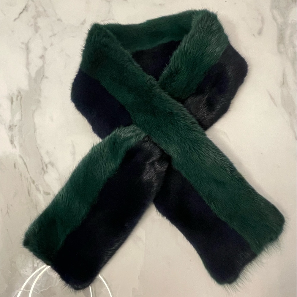 Real Mink Fur Scarf